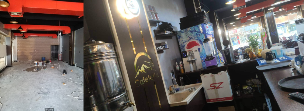 More news from Iraq - cafeteria and restaurant opening!